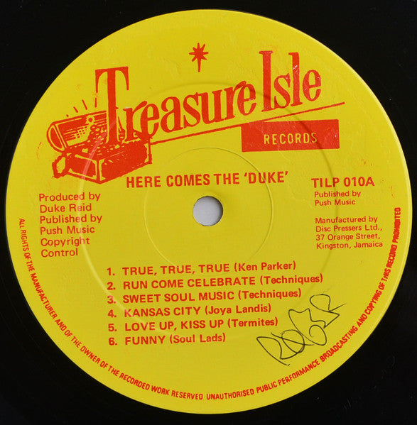 Various : Here Comes The Duke (LP, Comp, RE)