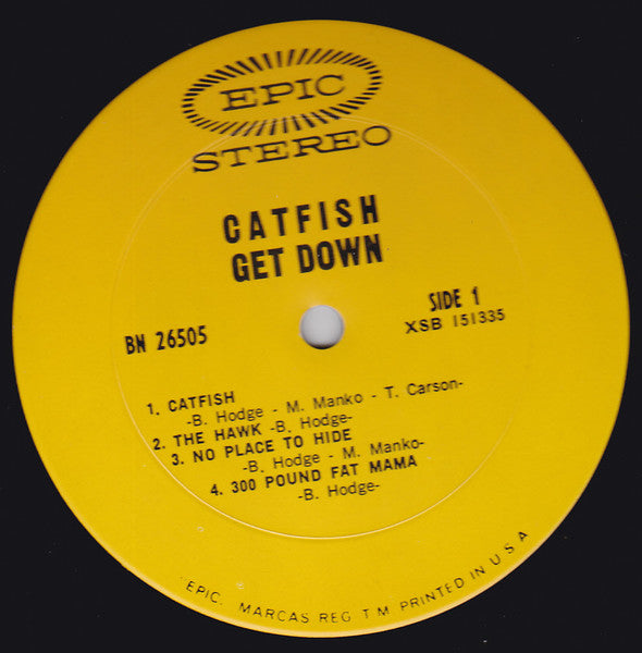 Catfish (6) : Get Down (LP, Album)