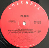 Nas : The World Is Yours (12", Single, M/Print)