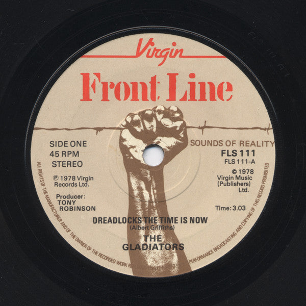 The Gladiators : Dreadlocks The Time Is Now (7", Single)