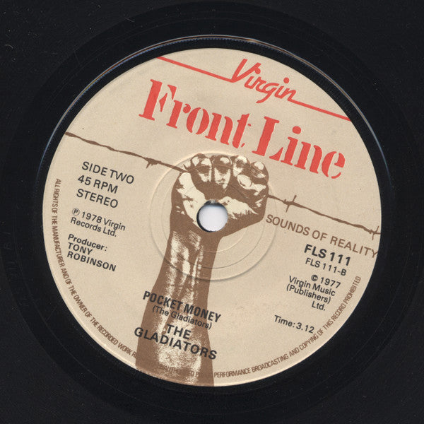 The Gladiators : Dreadlocks The Time Is Now (7", Single)