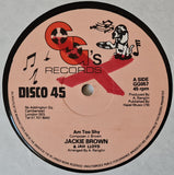 Jackie Brown & Jah Lloyd  / G.G. Allstars : Am Too Shy / Shy Rhythm (12", Single)