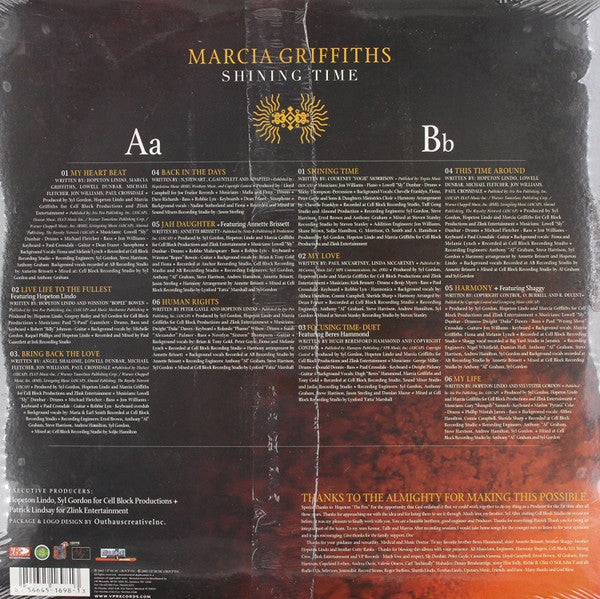 Marcia Griffiths : Shining Time (LP, Album)