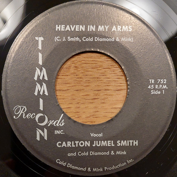 C.J. Smith and Cold Diamond & Mink : Heaven In My Arms (7", Single)