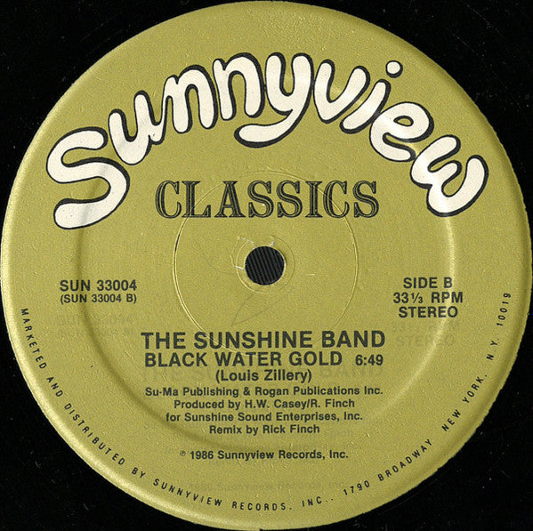 Kat Mandu / The Sunshine Band : The Break  / Black Water Gold  (12")