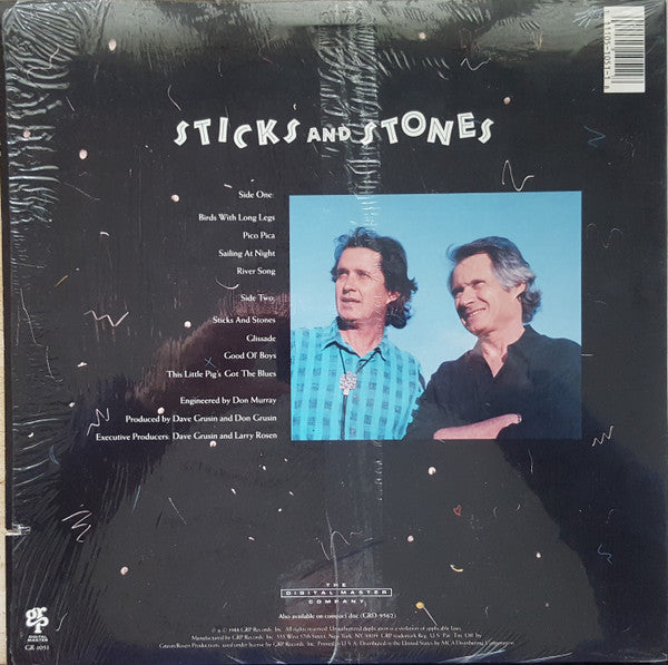 Dave Grusin And Don Grusin : Sticks And Stones (LP)