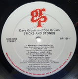 Dave Grusin And Don Grusin : Sticks And Stones (LP)