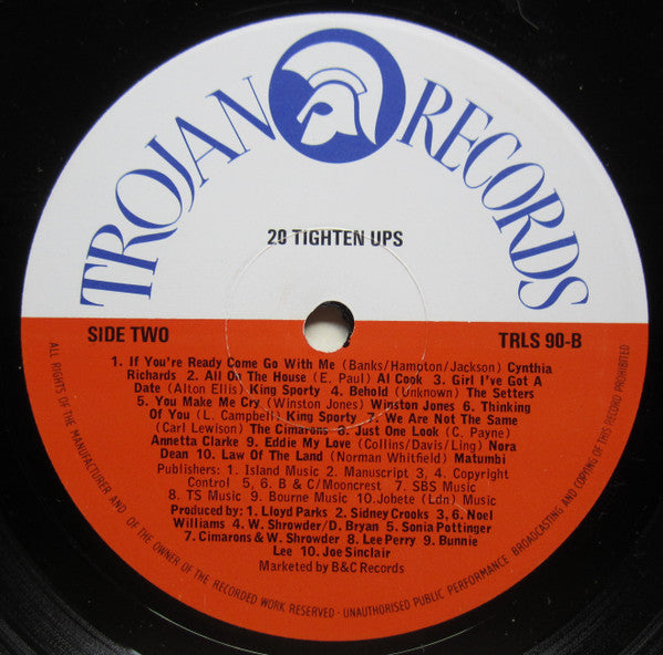 Various : 20 Tighten Ups (LP, Comp)
