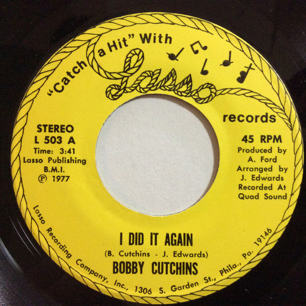 Bobby Cutchins : I Did It Again / Good Treatment (7", Single)