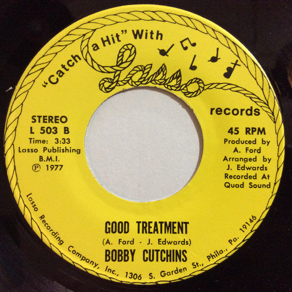 Bobby Cutchins : I Did It Again / Good Treatment (7", Single)