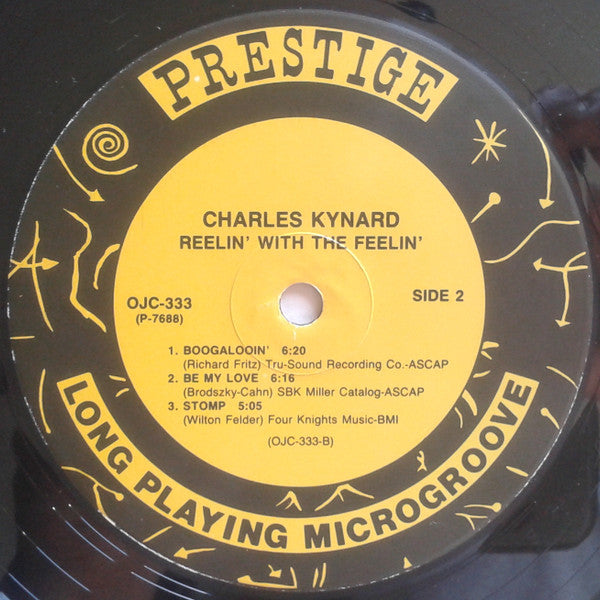 Charles Kynard : Reelin' With The Feelin' (LP, Album, RE, RM)