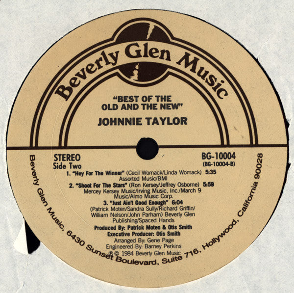 Johnnie Taylor : Best Of The Old And The New (LP, Album)