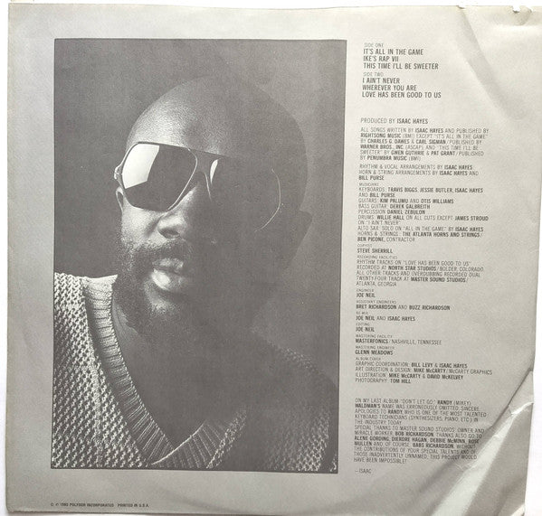 Isaac Hayes : And Once Again (LP, Album, RCA)