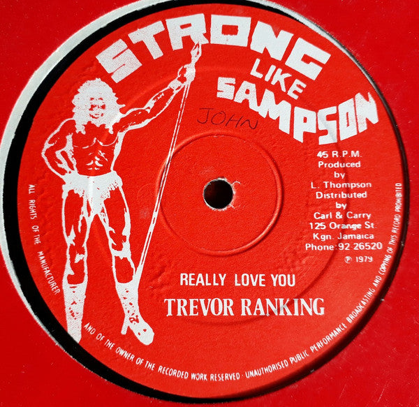 Linval Thompson : I Love You (12")