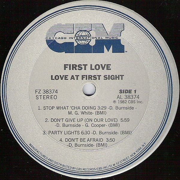 First Love : Love At First Sight (LP, Album)