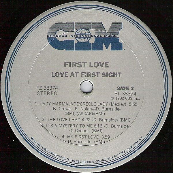 First Love : Love At First Sight (LP, Album)
