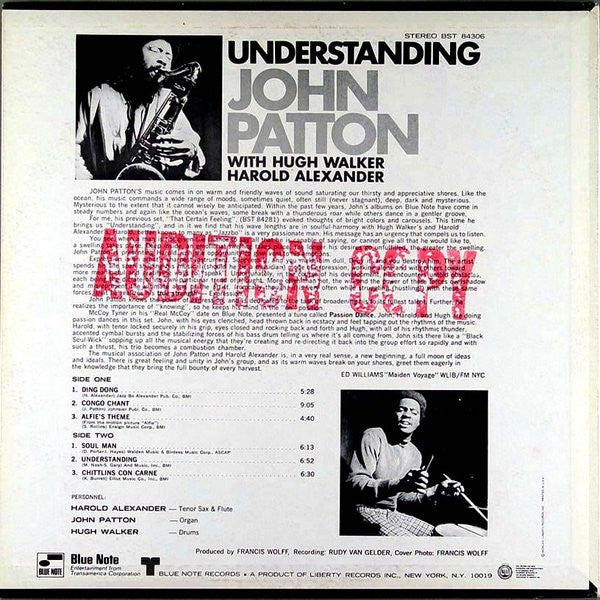 John Patton : Understanding (LP, Album)