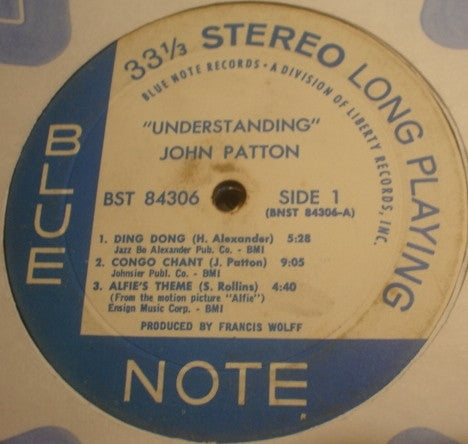 John Patton : Understanding (LP, Album)