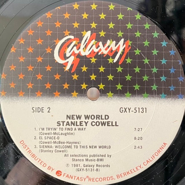 Stanley Cowell : New World (LP, Album)