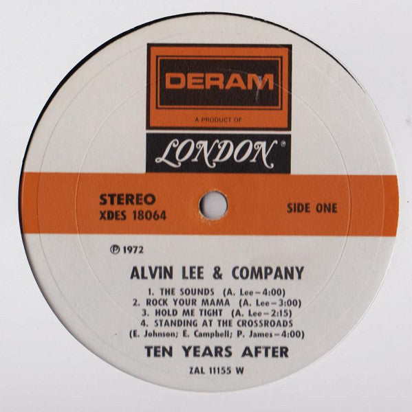 Ten Years After : Alvin Lee & Company (LP, Album, W -)