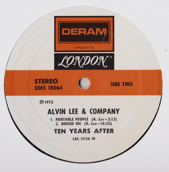 Ten Years After : Alvin Lee & Company (LP, Album, W -)