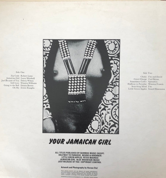 Various : Your Jamaican Girl (LP, Comp)