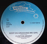 Louisa Marks* / Clinton Grant : Caught You In A Lie / Keep On Grooving Me Girl (12")