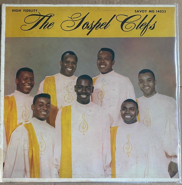 The Gospel Clefs : The Gospel Clefs Singing (LP, Comp, RE, Mar)