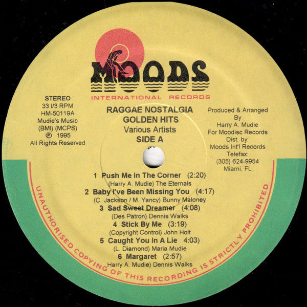 Various : Reggae Nostalgia Golden Hits (LP, Comp)