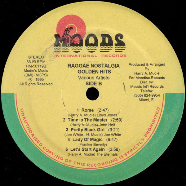 Various : Reggae Nostalgia Golden Hits (LP, Comp)