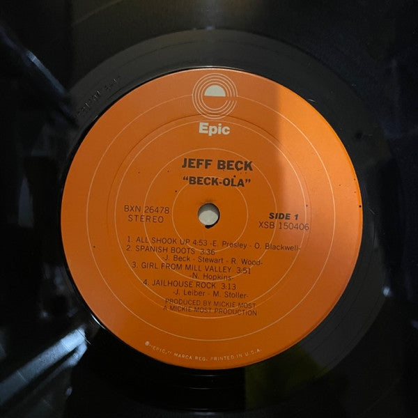 Jeff Beck Group : Beck-Ola (LP, Album, RE, Pit)