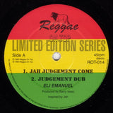 Eli Emmanuel : Jah Judgement Come (12", Ltd)