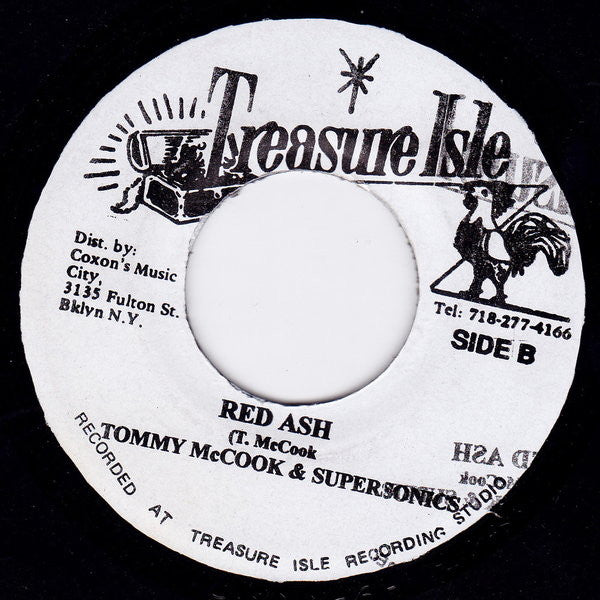 The Techniques / Tommy McCook & The Supersonics : I'm In The Mood / Red Ash (7")
