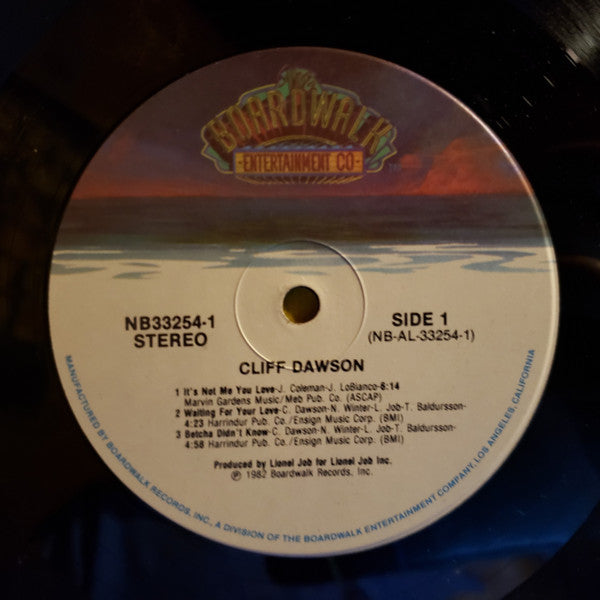 Cliff Dawson : Cliff Dawson (LP, Album)