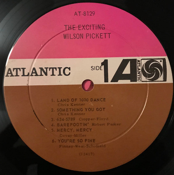 Wilson Pickett : The Exciting Wilson Pickett (LP, Album, Mono,  )