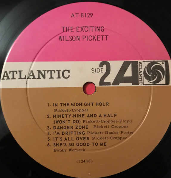 Wilson Pickett : The Exciting Wilson Pickett (LP, Album, Mono,  )