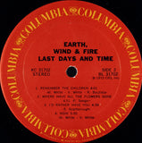 Earth, Wind & Fire : Last Days And Time (LP, Album, Pit)