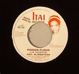 Dr. Alimantado : Poison Flour / I Shall Fear No Evil (7", Single, RE)