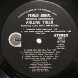 Arlene Tiger Featuring Clay Pitts Orchestra : Female Animal (The Original Motion Picture Soundtrack) (LP, Album)