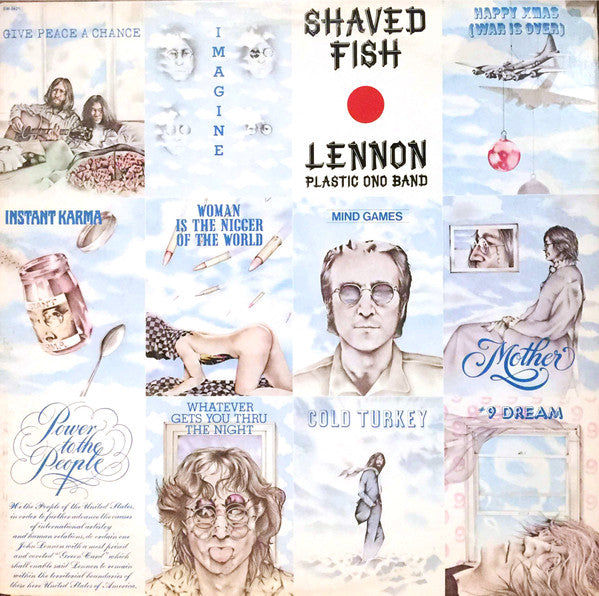 Lennon*, Plastic Ono Band* : Shaved Fish (LP, Comp, RE, Win)
