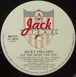 Ricky Dillard : Let The Music Use You (LP, Album)