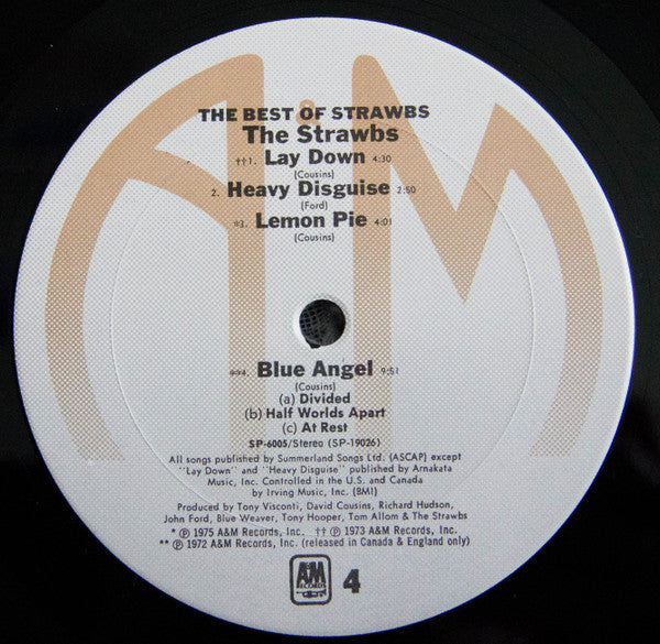 Strawbs : The Best Of Strawbs (2xLP, Comp)