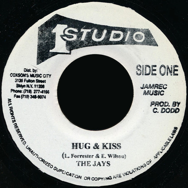 The Jays : Hug & Kiss (7", RE)