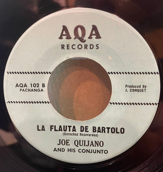 Joe Quijano : Pachanga N'Changa / La Flauta De Bartolo (7", Single)