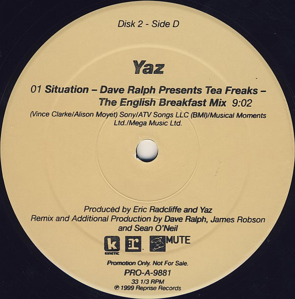 Yazoo : Situation (2x12", Promo)