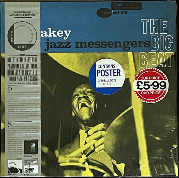 Art Blakey & The Jazz Messengers : The Big Beat (LP, Album, RE, RM)
