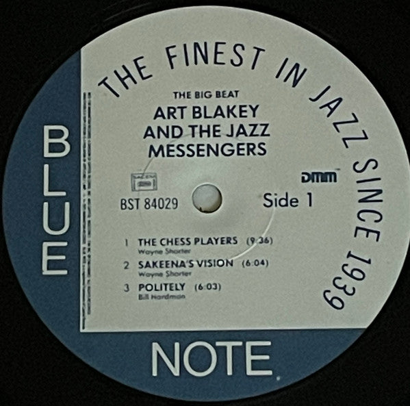 Art Blakey & The Jazz Messengers : The Big Beat (LP, Album, RE, RM)