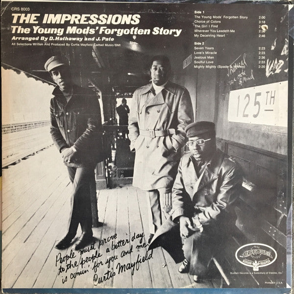 The Impressions : The Young Mods' Forgotten Story (LP, Album, ARC)