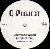 Q Project : Champion Sound / Night Moves (12", RE)