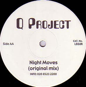 Q Project : Champion Sound / Night Moves (12", RE)